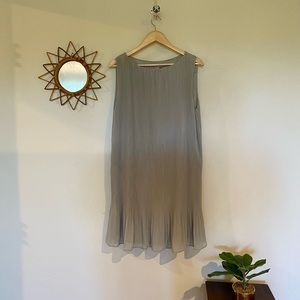 H&M Pleated Tent Dress- Grey